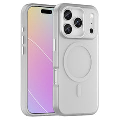 EIDERWOOD iPhone 17 Pro Hybrid Plast Cover - MagSafe Kompatibel - Mat Gennemsigtig / Hvid