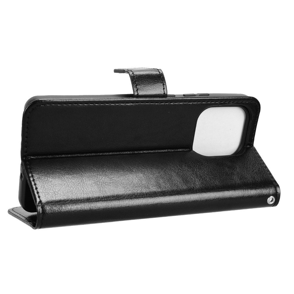 EIDERWOOD Motorola Moto G86 Power Kunstlæder Flip Cover m. Kortholder & Ståfunktion - Sort