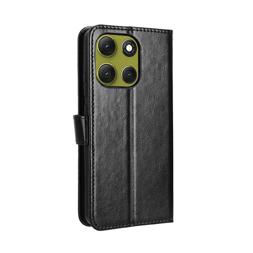 EIDERWOOD Motorola Moto G86 Power Kunstlæder Flip Cover m. Kortholder & Ståfunktion - Sort