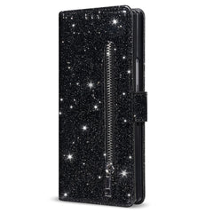 EIDERWOOD Samsung Galaxy Z Fold7 Glitter Flip Cover m. Pung & Strop - Sort