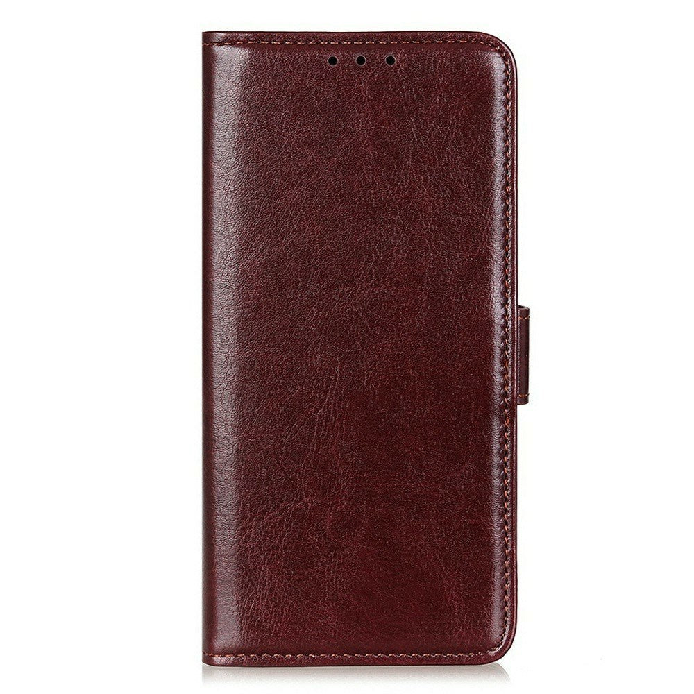 EIDERWOOD Motorola Moto G56 Kunstlæder Flip Cover m. Kortholder & Ståfunktion - Brun