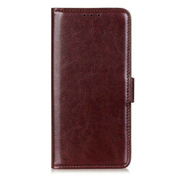 EIDERWOOD Motorola Moto G56 Kunstlæder Flip Cover m. Kortholder & Ståfunktion - Brun
