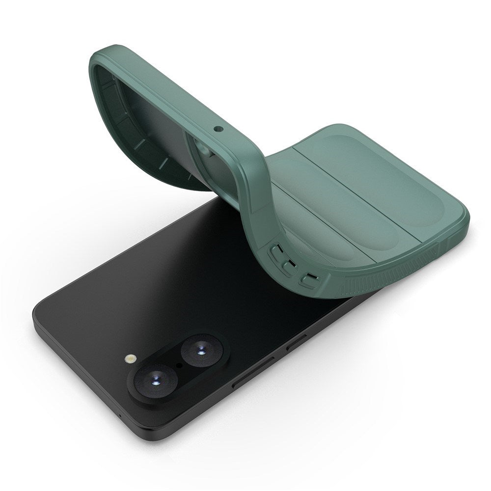EIDERWOOD OnePlus Nord CE5 Fleksibelt Plastik Cover - Grøn