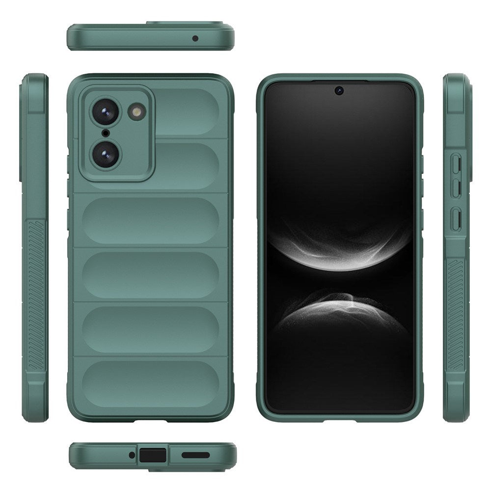 EIDERWOOD OnePlus Nord CE5 Fleksibelt Plastik Cover - Grøn