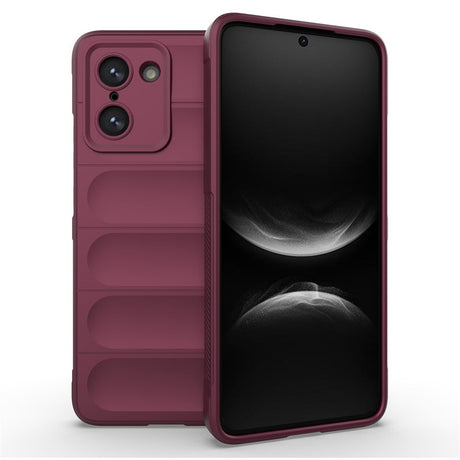 EIDERWOOD OnePlus Nord CE5 Fleksibelt Plastik Cover - Mørkerød