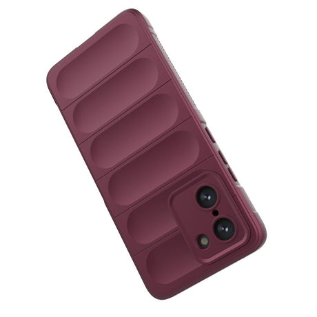 EIDERWOOD OnePlus Nord CE5 Fleksibelt Plastik Cover - Mørkerød