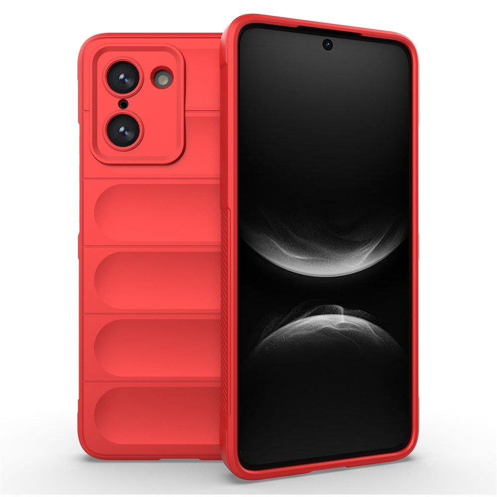 EIDERWOOD OnePlus Nord CE5 Fleksibelt Plastik Cover - Rød