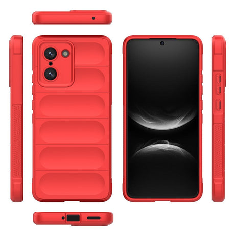 EIDERWOOD OnePlus Nord CE5 Fleksibelt Plastik Cover - Rød