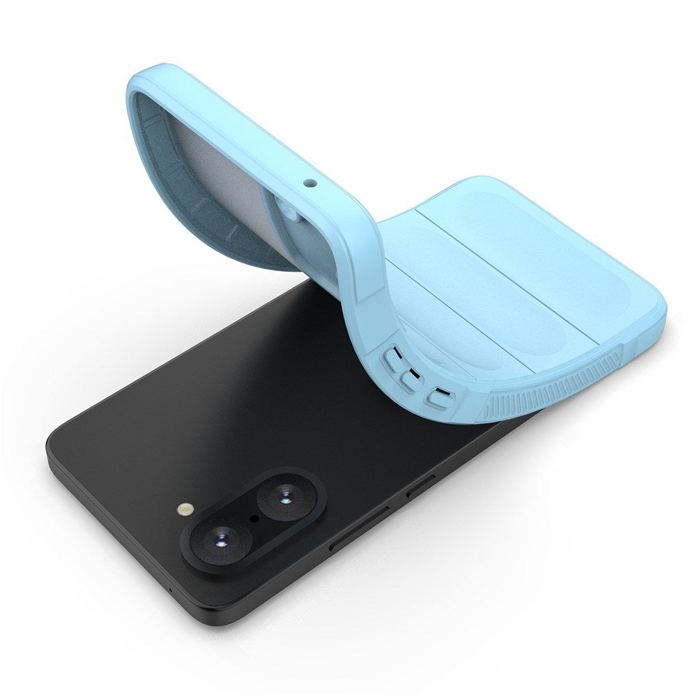 EIDERWOOD OnePlus Nord CE5 Fleksibelt Plastik Cover - Lyseblå