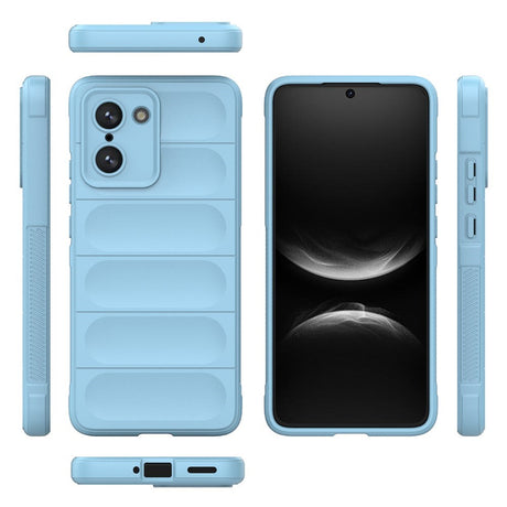 EIDERWOOD OnePlus Nord CE5 Fleksibelt Plastik Cover - Lyseblå