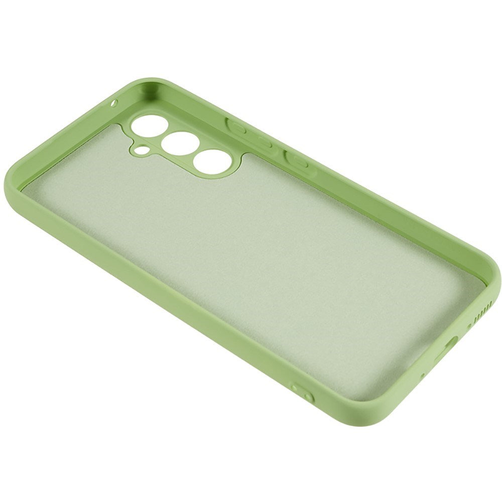 EIDERWOOD Samsung Galaxy S25 FE Foret Fleksibelt Plast Cover - Lysegrøn