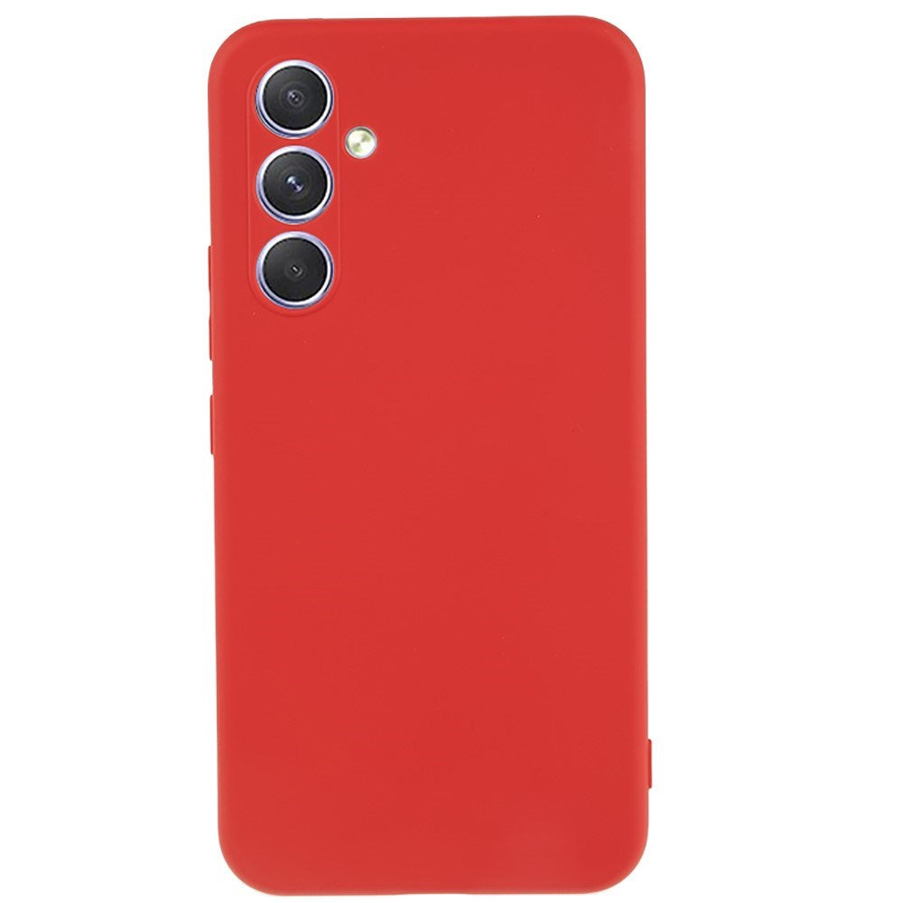EIDERWOOD Samsung Galaxy S25 FE Foret Fleksibelt Plast Cover - Rød