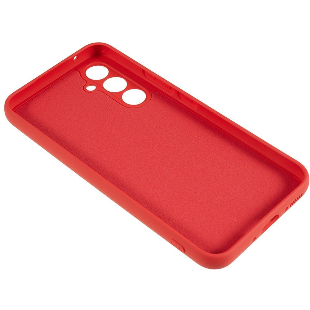 EIDERWOOD Samsung Galaxy S25 FE Foret Fleksibelt Plast Cover - Rød