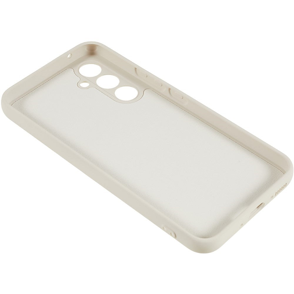 EIDERWOOD Samsung Galaxy S25 FE Foret Fleksibelt Plast Cover - Hvid