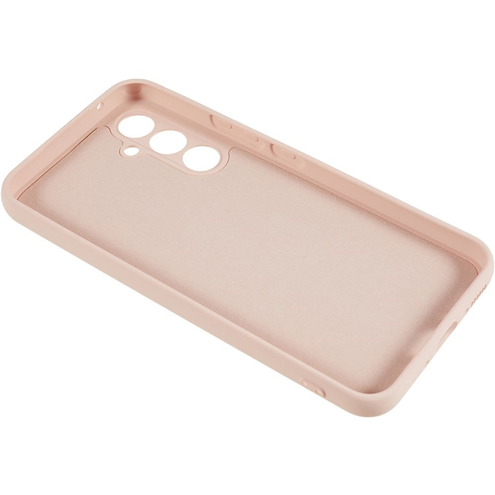 EIDERWOOD Samsung Galaxy S25 FE Foret Fleksibelt Plast Cover - Lyserød