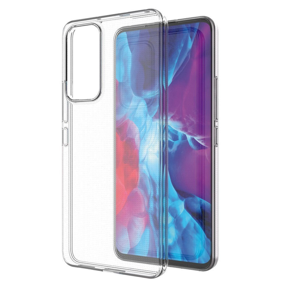 Xiaomi 12T / 12T Pro Fleksibel Plastik Bagside Cover - Gennemsigtig