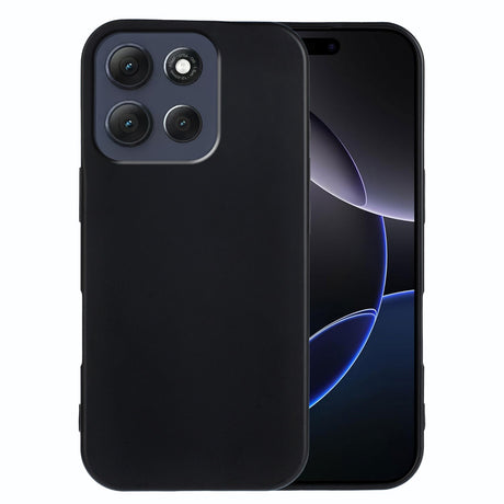 EIDERWOOD Motorola Moto G86 / G86 Power Fleksibelt Plastik Cover - Sort