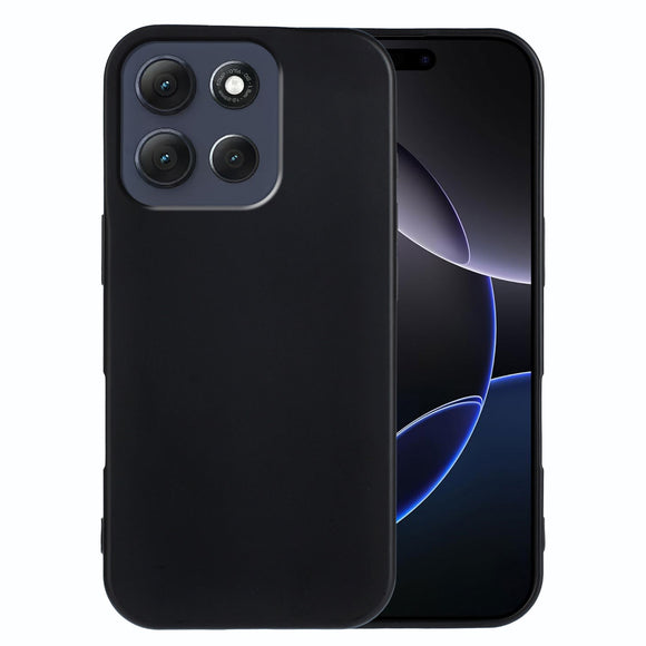 EIDERWOOD Motorola Moto G86 / G86 Power Fleksibelt Plastik Cover - Sort