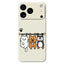 iPhone 17 Pro Fleksibelt Plast Cover m. Dyremotiv - Beige