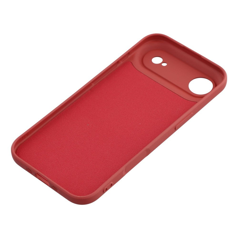 EIDERWOOD iPhone Air Foret Fleksibelt Plast Cover - Mørkerød
