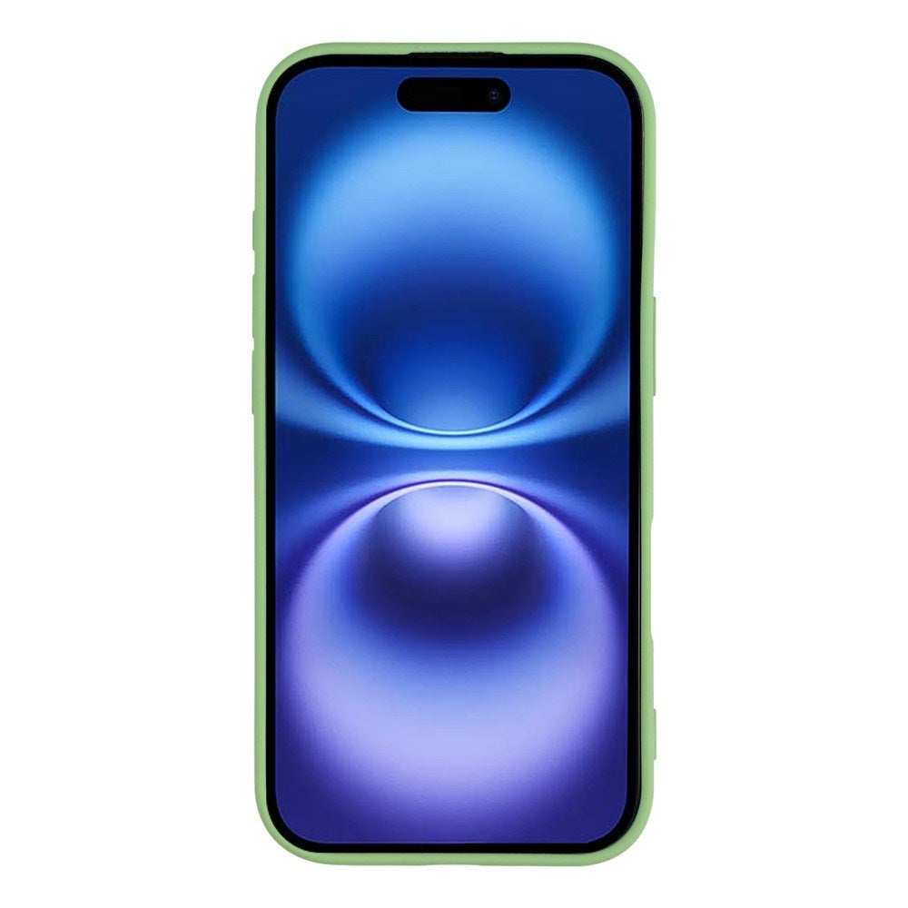 EIDERWOOD iPhone 17 Foret Fleksibelt Plast Cover - Lysegrøn