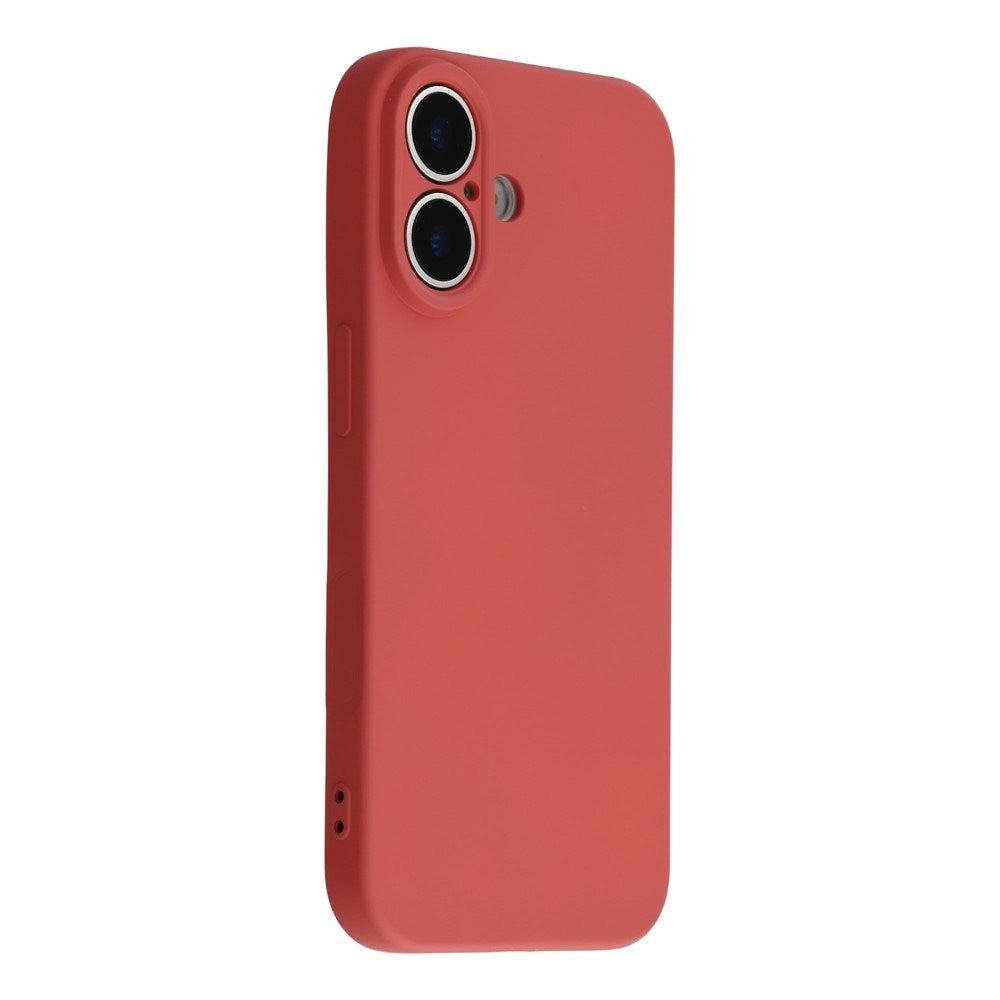 EIDERWOOD iPhone 17 Foret Fleksibelt Plast Cover - Mørkerød