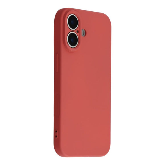 EIDERWOOD iPhone 17 Foret Fleksibelt Plast Cover - Mørkerød