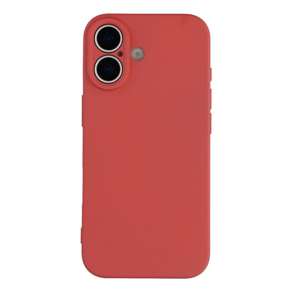 EIDERWOOD iPhone 17 Foret Fleksibelt Plast Cover - Mørkerød