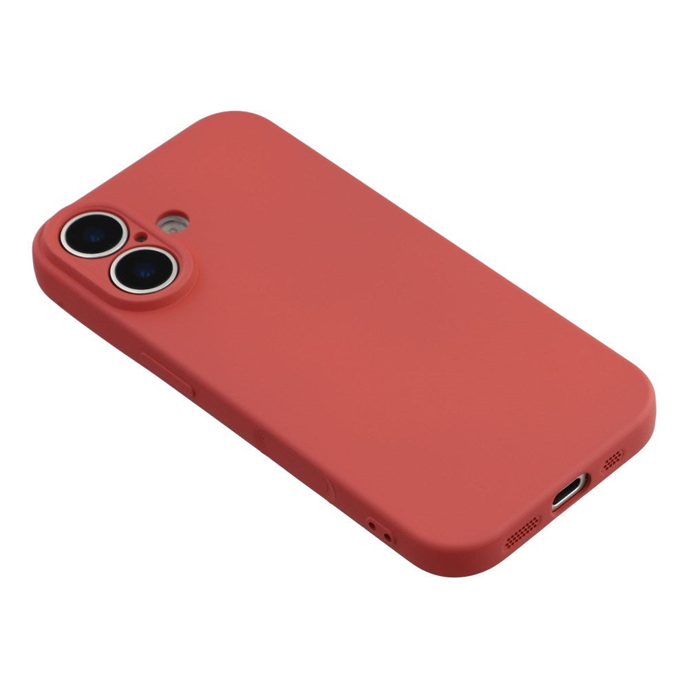 EIDERWOOD iPhone 17 Foret Fleksibelt Plast Cover - Mørkerød