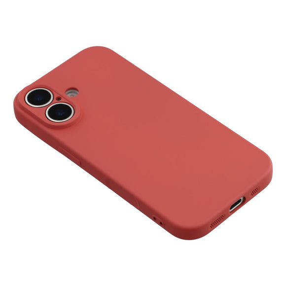 EIDERWOOD iPhone 17 Foret Fleksibelt Plast Cover - Mørkerød