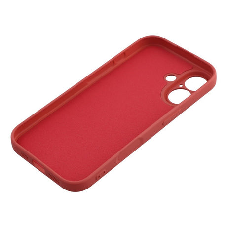 EIDERWOOD iPhone 17 Foret Fleksibelt Plast Cover - Mørkerød