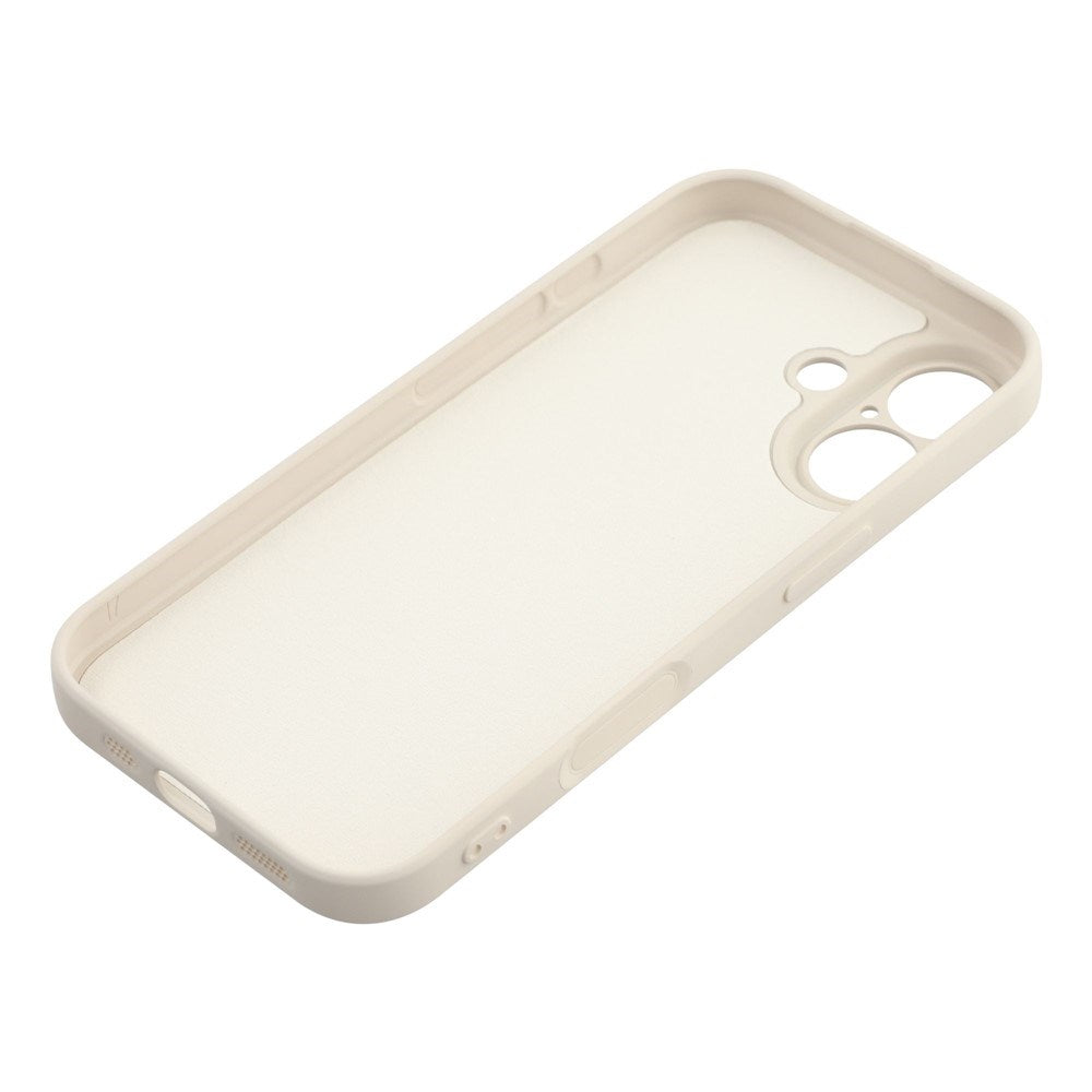 EIDERWOOD iPhone 17 Foret Fleksibelt Plast Cover - Beige