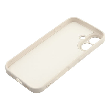 EIDERWOOD iPhone 17 Foret Fleksibelt Plast Cover - Beige