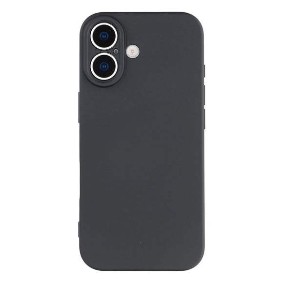 EIDERWOOD iPhone 17 Foret Fleksibelt Plast Cover - Sort