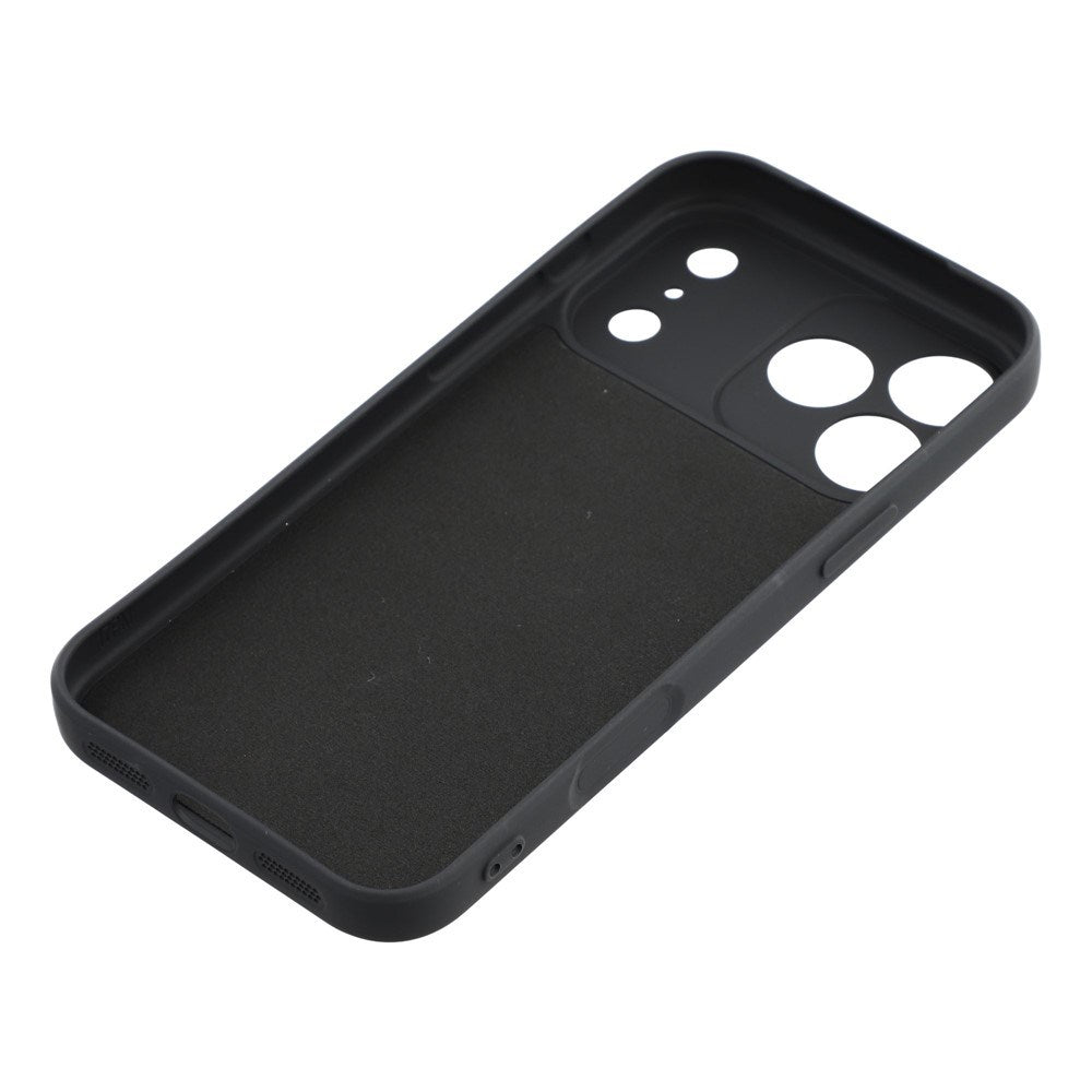 EIDERWOOD iPhone 17 Pro Foret Fleksibelt Plast Cover - Sort