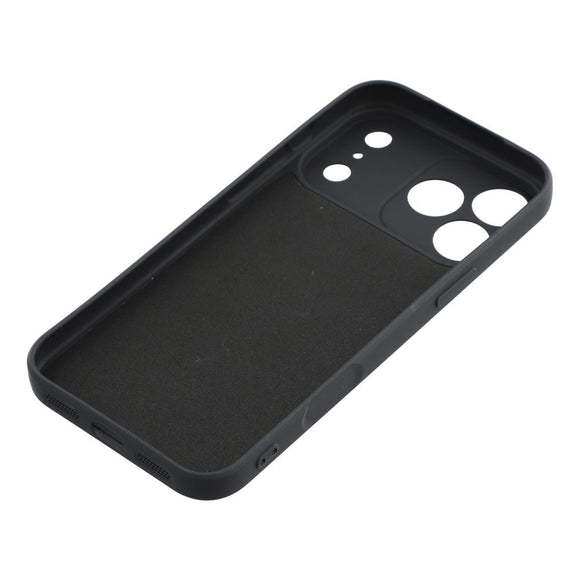 EIDERWOOD iPhone 17 Pro Foret Fleksibelt Plast Cover - Sort