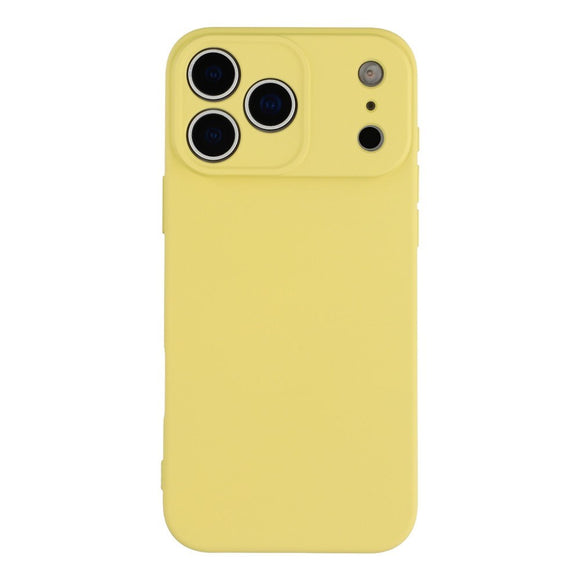 EIDERWOOD iPhone 17 Pro Foret Fleksibelt Plast Cover - Gul