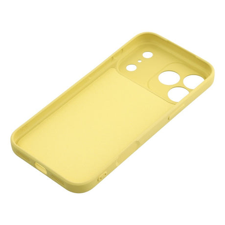 EIDERWOOD iPhone 17 Pro Foret Fleksibelt Plast Cover - Gul