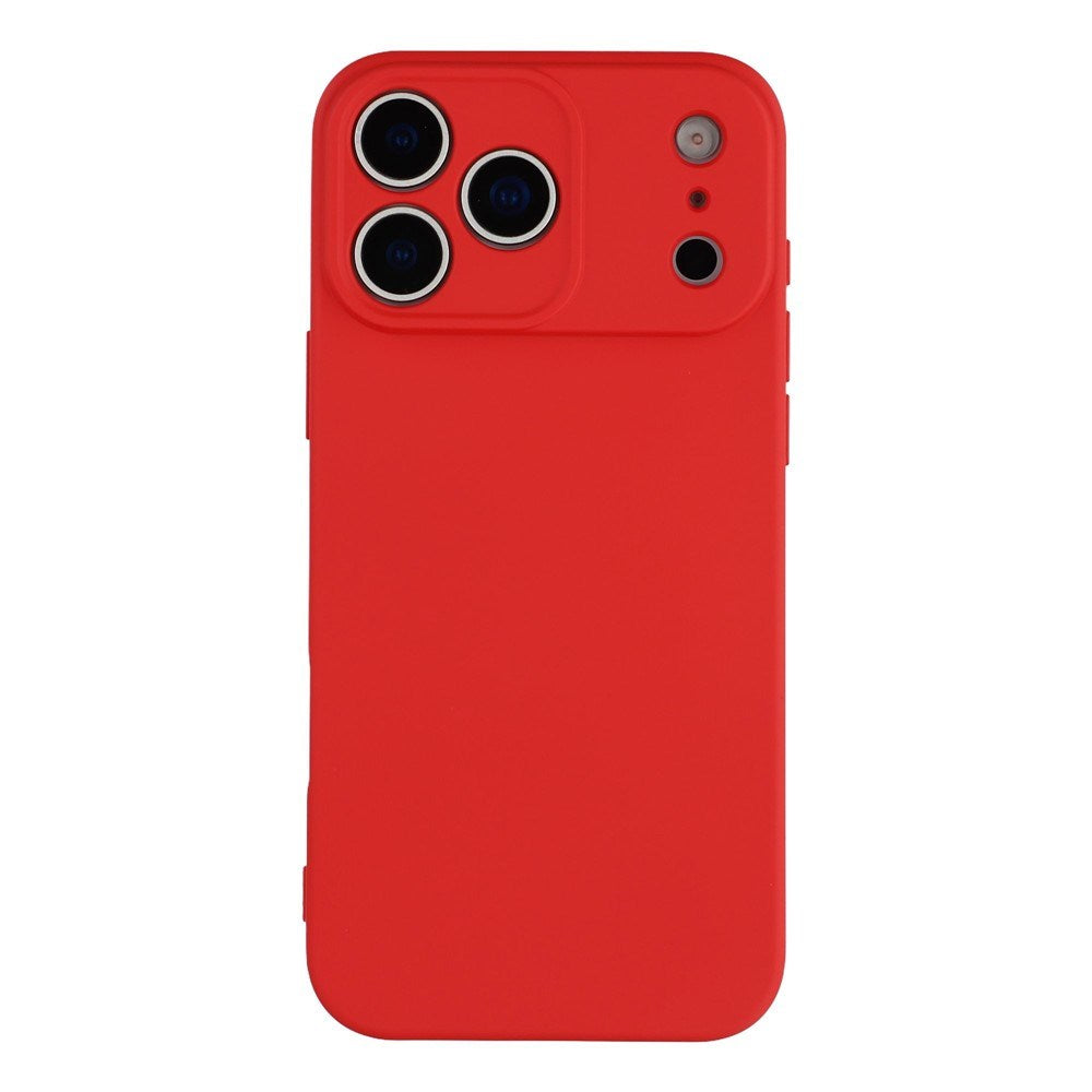 EIDERWOOD iPhone 17 Pro Foret Fleksibelt Plast Cover - Rød