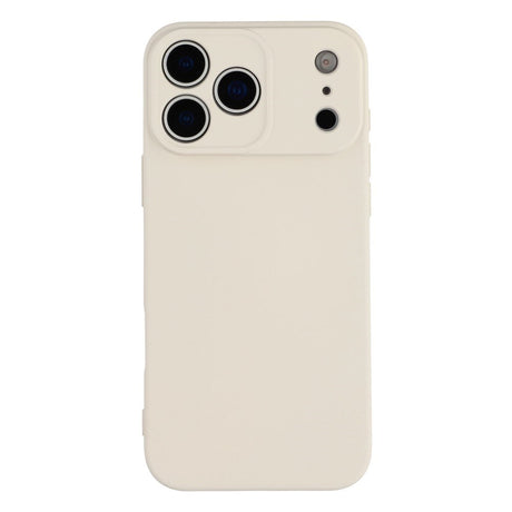 EIDERWOOD iPhone 17 Pro Foret Fleksibelt Plast Cover - Beige
