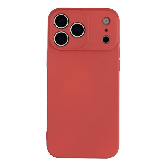 EIDERWOOD iPhone 17 Pro Foret Fleksibelt Plast Cover - Mørkerød