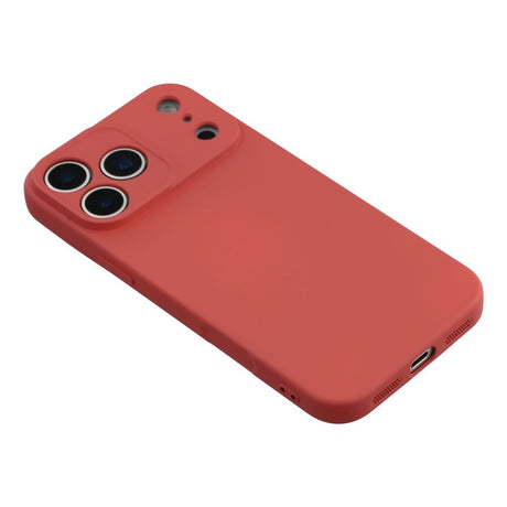 EIDERWOOD iPhone 17 Pro Foret Fleksibelt Plast Cover - Mørkerød