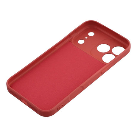 EIDERWOOD iPhone 17 Pro Foret Fleksibelt Plast Cover - Mørkerød
