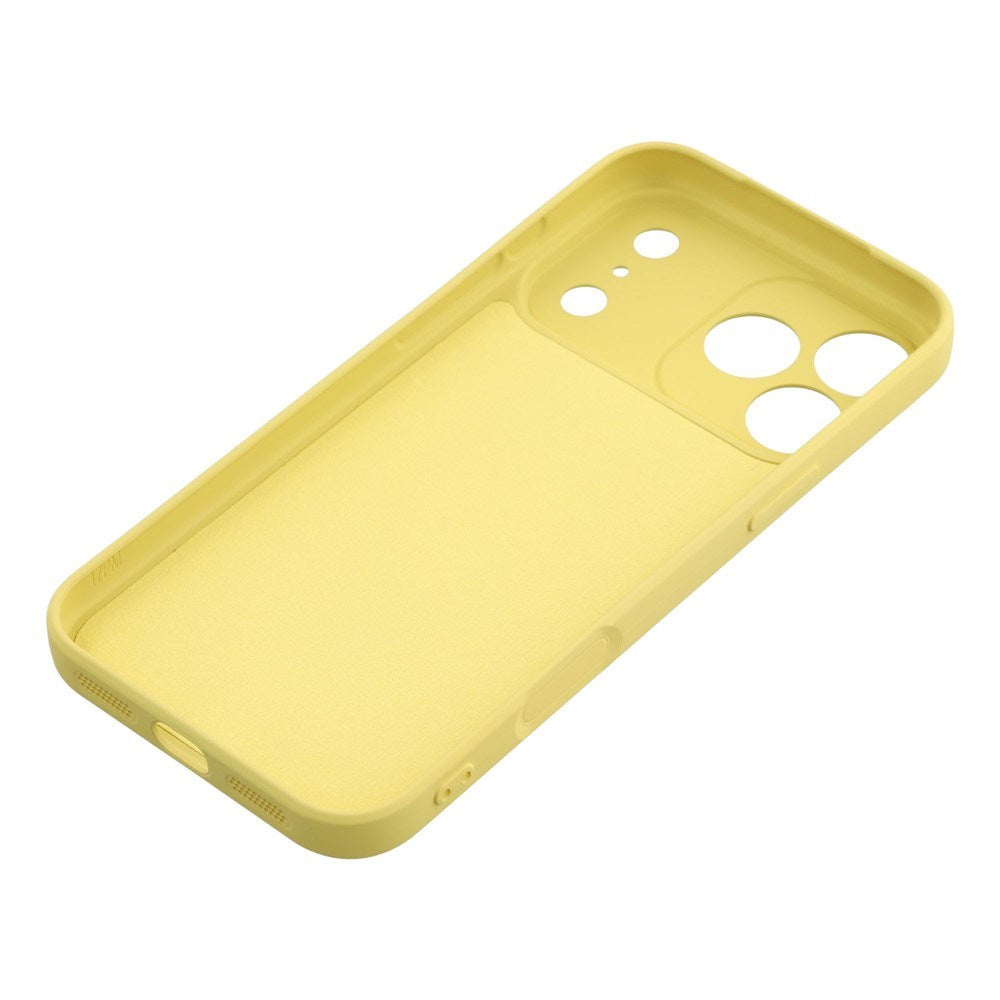 EIDERWOOD iPhone 17 Pro Max Foret Fleksibelt Plast Cover - Gul