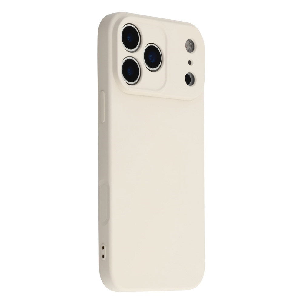 EIDERWOOD iPhone 17 Pro Max Foret Fleksibelt Plast Cover - Beige
