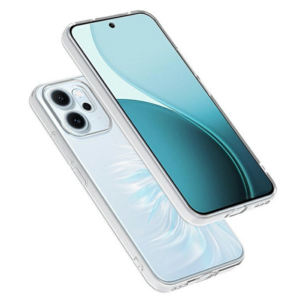 Oppo Reno14 F (5G) EIDERWOOD Fleksibelt Plastik Cover - Gennemsigtig