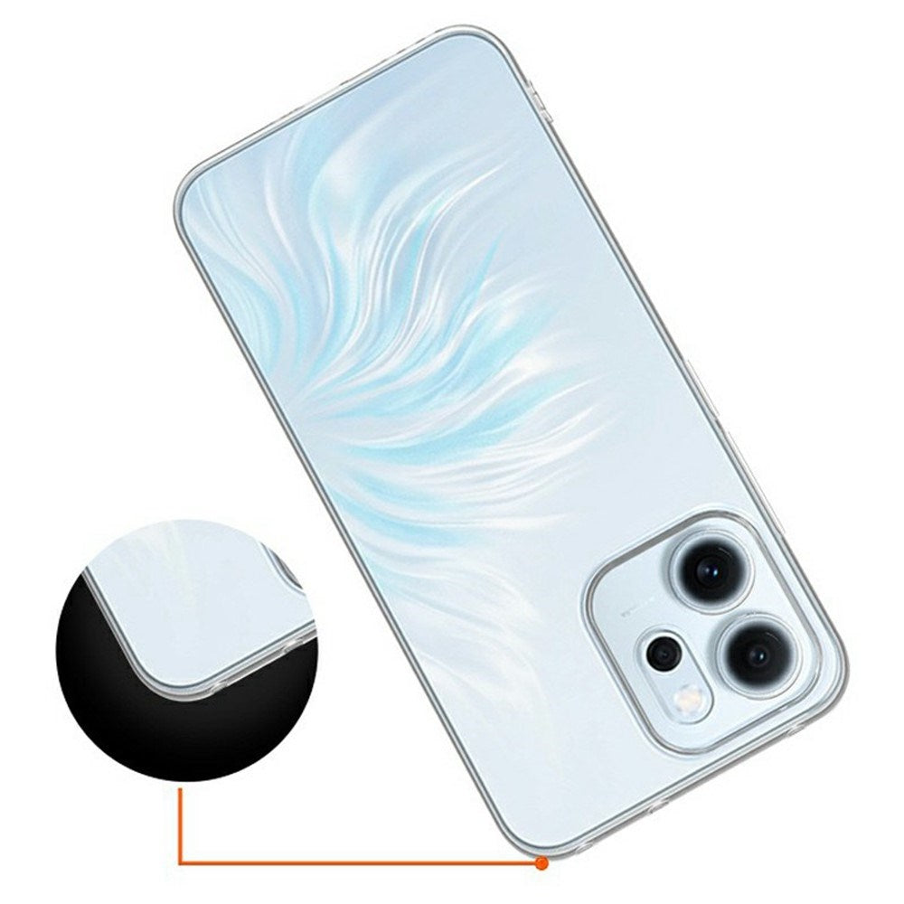 Oppo Reno14 F (5G) EIDERWOOD Fleksibelt Plastik Cover - Gennemsigtig