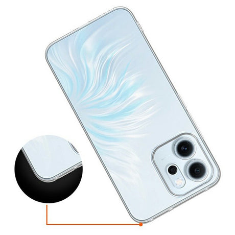 Oppo Reno14 F (5G) EIDERWOOD Fleksibelt Plastik Cover - Gennemsigtig