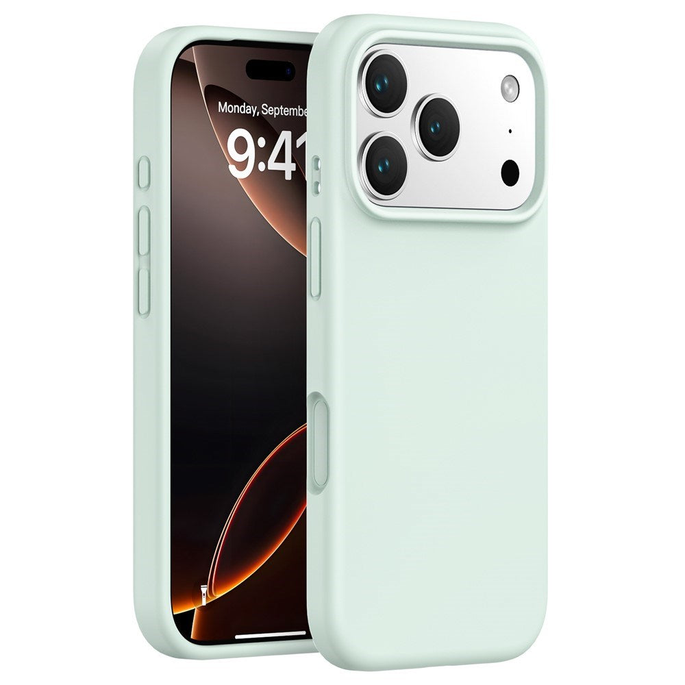 iPhone 18 Pro / 17 Pro EIDERWOOD Silikonecover - Mintgrøn