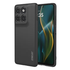 ENKAY Motorola Edge 60 Pro Silikone Cover - Sort